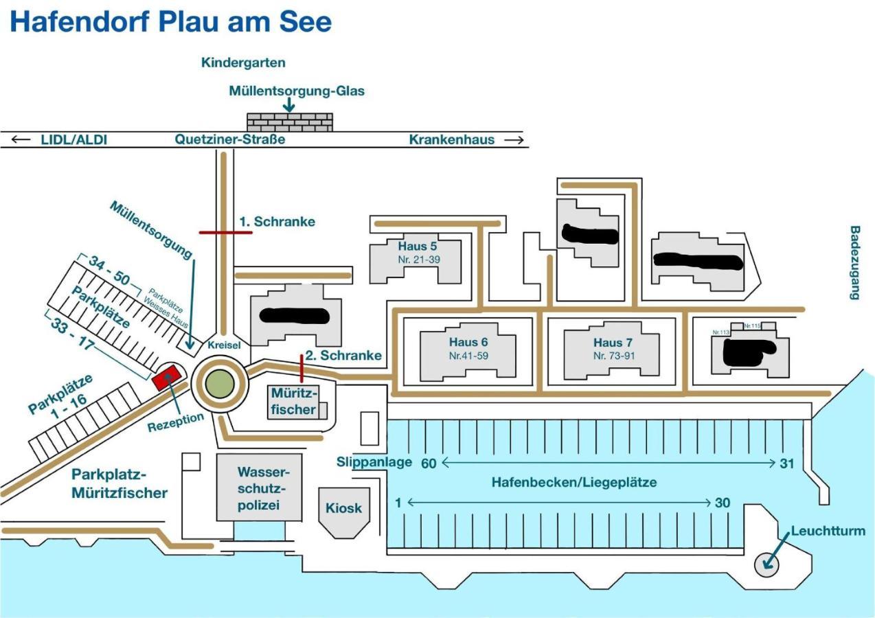 Hafendorf Haus 5 Apartment 2 Nr25 플라우암시 외부 사진